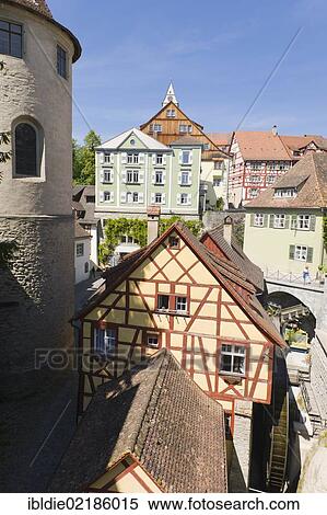 Castle, Altes Schloss Castle, houses, Oberstadt district, Meersburg, Lake Constance, Baden-Wuerttemberg, southern Germany, Germany, Europe View Large Photo Image Stock Photography - Castle, Altes Schloss Castle, houses, Oberstadt district, Meersburg, Lake Constance, Baden-Wuerttemberg, southern Germany, Germany, Europe. Fotosearch