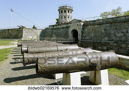 Castle or fort, Pula, Istria, Croatia, Europe View Large Photo Image Stock Photograph - Castle or fort, Pula, Istria, Croatia, Europe. Fotosearch