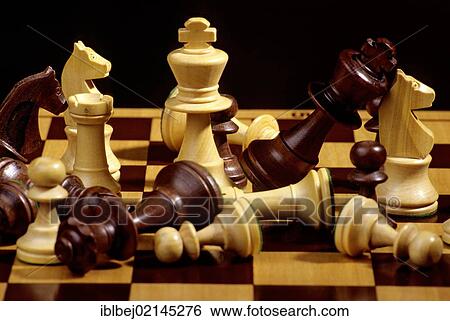 Stock Photograph - Chess game. Fotosearch