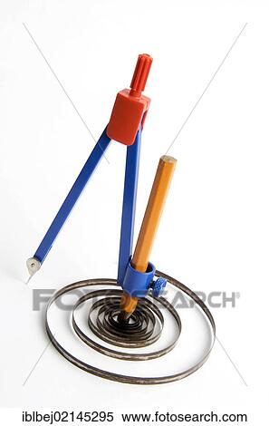 Stock Photography - Child's compasses. Fotosearch