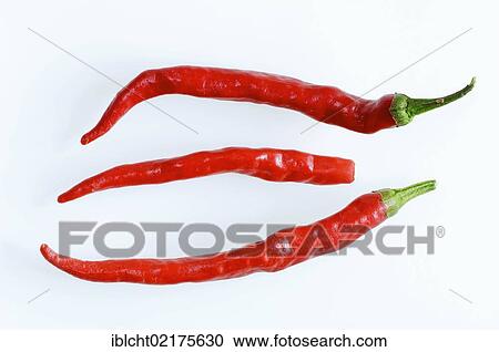 Chili Peppers (Capsicum frutescens) View Large Photo Image Stock Image - Chili Peppers (Capsicum frutescens). Fotosearch