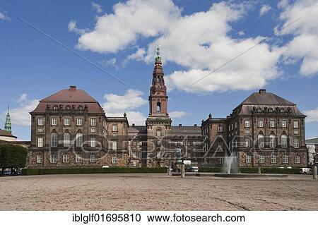 Christiansborg Palace, Danish parliament, Copenhagen, Denmark, Zealand, Europe View Large Photo Image Stock Image - Christiansborg Palace, Danish parliament, Copenhagen, Denmark, Zealand, Europe. Fotosearch