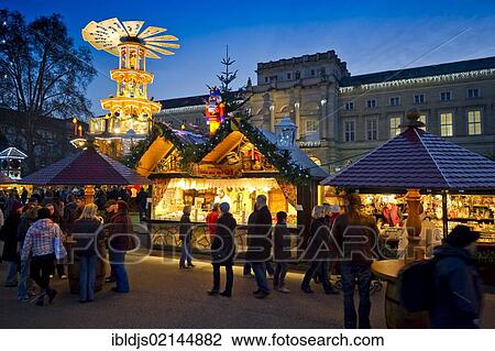 Christmas market, Karlsruhe, Baden-Wuerttemberg, Germany, Europe View Large Photo Image Stock Image - Christmas market, Karlsruhe, Baden-Wuerttemberg, Germany, Europe. Fotosearch