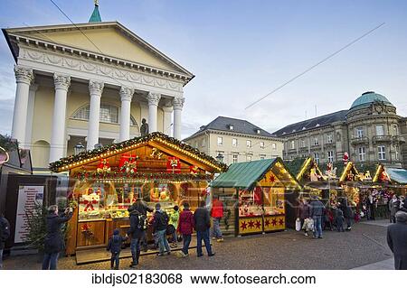 Christmas market, Karlsruhe, Baden-Wuerttemberg, Germany, Europe View Large Photo Image Stock Photo - Christmas market, Karlsruhe, Baden-Wuerttemberg, Germany, Europe. Fotosearch