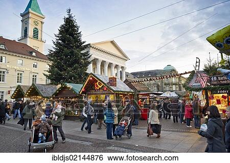 Christmas market, Karlsruhe, Baden-Wuerttemberg, Germany, Europe View Large Photo Image Stock Photograph - Christmas market, Karlsruhe, Baden-Wuerttemberg, Germany, Europe. Fotosearch