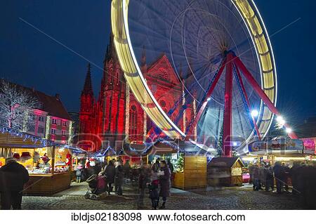 Christmas market, Mulhouse, Alsace, France, Europe View Large Photo Image Stock Photo - Christmas market, Mulhouse, Alsace, France, Europe. Fotosearch