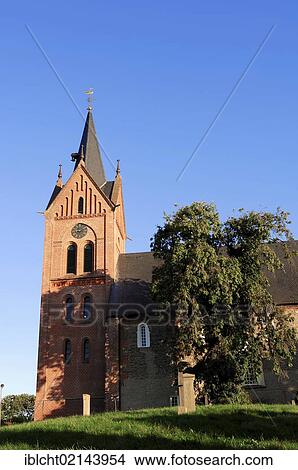Church of St. Bonifatii in Arle, East Frisia, Lower Saxony, Germany, Europe View Large Photo Image Picture - Church of St. Bonifatii in Arle, East Frisia, Lower Saxony, Germany, Europe. Fotosearch
