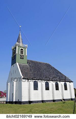 Church, Seamen's Church in Oudeschild, Texel, The Netherlands, Europe, PublicGround, Europe View Large Photo Image Stock Photo - Church, Seamen's Church in Oudeschild, Texel, The Netherlands, Europe, PublicGround, Europe. Fotosearch