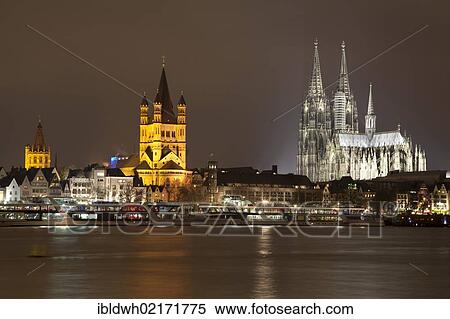 City hall, Church Gross St. Martin, Cologne Cathedral, bank of the Rhine, Cologne, Rhineland, North Rhine-Westphalia, Germany, Europe, PublicGround, Europe View Large Photo Image Stock Photography - City hall, Church Gross St. Martin, Cologne Cathedral, bank of the Rhine, Cologne, Rhineland, North Rhine-Westphalia, Germany, Europe, PublicGround, Europe. Fotosearch
