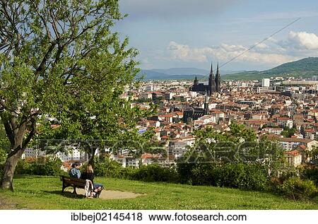 City of Clermont Ferrand, Puy de Dome, Auvergne, France, Europe View Large Photo Image Stock Photo - City of Clermont Ferrand, Puy de Dome, Auvergne, France, Europe. Fotosearch