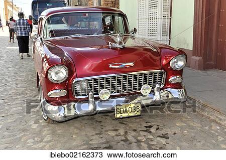 Classic or vintage car from 1950's, Trinidad, Sancti Spiritus Province, Cuba, Greater Antilles, Central America, America, North America View Large Photo Image Stock Image - Classic or vintage car from 1950's, Trinidad, Sancti Spiritus Province, Cuba, Greater Antilles, Central America, America, North America. Fotosearch