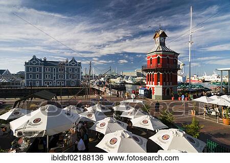 Clock Tower, Victoria & Alfred Waterfront, Cape Town, Western Cape, South Africa, Africa View Large Photo Image Stock Photograph - Clock Tower, Victoria & Alfred Waterfront, Cape Town, Western Cape, South Africa, Africa. Fotosearch