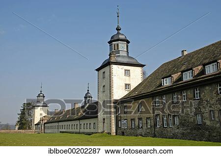 Convent Corvey, Hoexter, North Rhine-Westphalia, Germany, Europe View Large Photo Image Stock Photo - Convent Corvey, Hoexter, North Rhine-Westphalia, Germany, Europe. Fotosearch