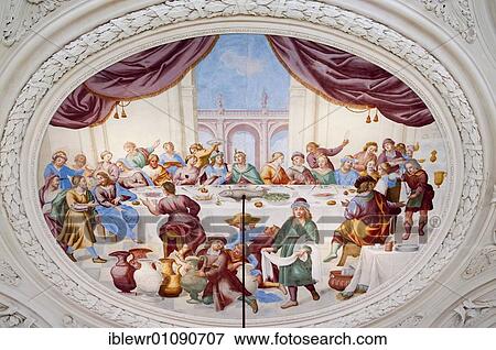Corvey Abbey, interior of palace, Weserbergland, North Rhine-Westphalia, Germany, Europe View Large Photo Image Stock Photo - Corvey Abbey, interior of palace, Weserbergland, North Rhine-Westphalia, Germany, Europe. Fotosearch