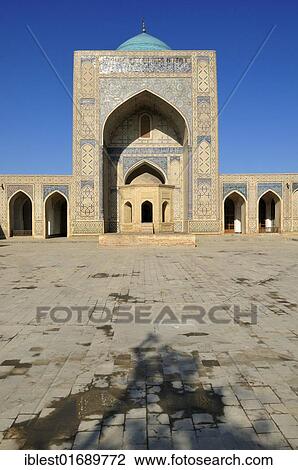 Courtyard of Kalan, Kalyan, Kalon Mosque, Bukhara, Buchara, Silk Road, Unesco World Heritage Site, Uzbekistan, Central Asia, Asia View Large Photo Image Stock Image - Courtyard of Kalan, Kalyan, Kalon Mosque, Bukhara, Buchara, Silk Road, Unesco World Heritage Site, Uzbekistan, Central Asia, Asia. Fotosearch