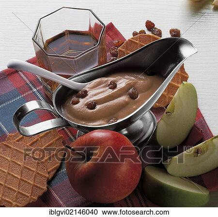 Creamy caramel sauce with raisins and whiskey, Great Britain View Large Photo Image Stock Image - Creamy caramel sauce with raisins and whiskey, Great Britain. Fotosearch