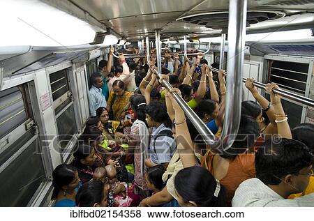 Crowded subway, Indias first subway, Kolkata, West Bengal, India, Asia View Large Photo Image Stock Photo - Crowded subway, Indias first subway, Kolkata, West Bengal, India, Asia. Fotosearch