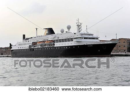 Cruise ship, Minerva, in the port, built in 1996, 420 passengers, 133m long, Venice, Veneto, Italy, Europe View Large Photo Image Stock Image - Cruise ship, Minerva, in the port, built in 1996, 420 passengers, 133m long, Venice, Veneto, Italy, Europe. Fotosearch