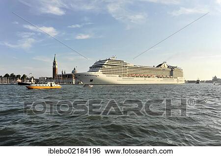 Cruise ship, MSC Musica, built in 2006, 293. 8 m, 3018 passengers, arriving in the port of Venice, Veneto, Italy, Europe View Large Photo Image Stock Photograph - Cruise ship, MSC Musica, built in 2006, 293. 8 m, 3018 passengers, arriving in the port of Venice, Veneto, Italy, Europe. Fotosearch