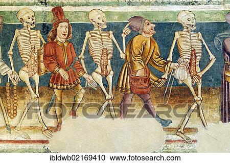 Death dance, frescoes from 1490 by Johannes from Kastav, church of the Holy Trinity, Hrastovlje in the Rizana Valley, Slovenia, Europe View Large Photo Image Stock Image - Death dance, frescoes from 1490 by Johannes from Kastav, church of the Holy Trinity, Hrastovlje in the Rizana Valley, Slovenia, Europe. Fotosearch