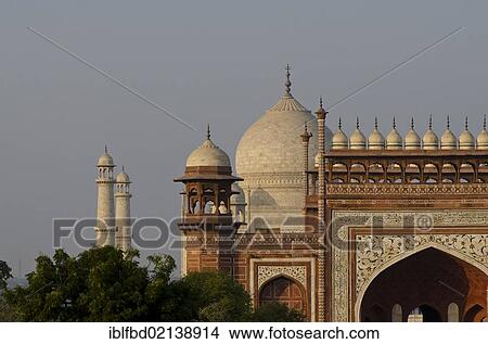 Detail of Taj Mahal, UNESCO World Heritage Site, Agra, Uttar Pradesh, India, Asia View Large Photo Image Picture - Detail of Taj Mahal, UNESCO World Heritage Site, Agra, Uttar Pradesh, India, Asia. Fotosearch