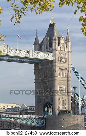 Detail of Tower Bridge viewed from the north bank of the River Thames looking east, London, England, United Kingdom, Europe View Large Photo Image Stock Photo - Detail of Tower Bridge viewed from the north bank of the River Thames looking east, London, England, United Kingdom, Europe. Fotosearch