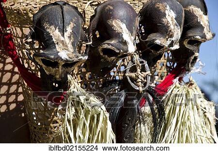 Picture - Details of the dresses of the Konyak tribe at the Hornbill Festival, Kohima, Nagaland, India, Asia. Fotosearch