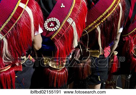 Details of the dresses of the Yimchunger tribe at the Hornbill Festival, Kohima, Nagaland, India, Asia View Large Photo Image Stock Image - Details of the dresses of the Yimchunger tribe at the Hornbill Festival, Kohima, Nagaland, India, Asia. Fotosearch