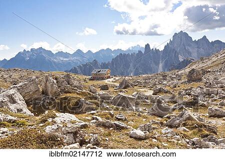 Drei Zinnen Trail, Tre Cime di Lavaredo, Dolomites, Italy, Europe View Large Photo Image Stock Image - Drei Zinnen Trail, Tre Cime di Lavaredo, Dolomites, Italy, Europe. Fotosearch