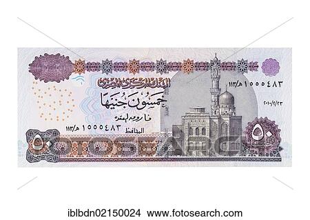 Egyptian fifty pound banknote View Large Photo Image Picture - Egyptian fifty pound banknote. Fotosearch