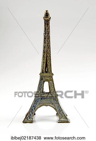 Eiffel tower miniature View Large Photo Image Stock Photo - Eiffel tower miniature. Fotosearch