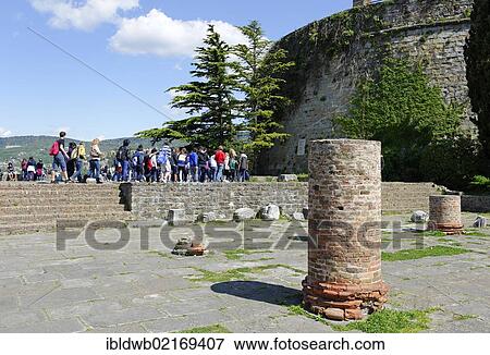 Excavations in front of the castle, Trieste, Italy, Europe View Large Photo Image Stock Photo - Excavations in front of the castle, Trieste, Italy, Europe. Fotosearch