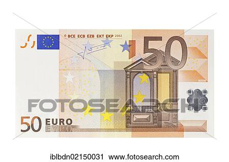 Stock Image - Fifty Euro banknote. Fotosearch