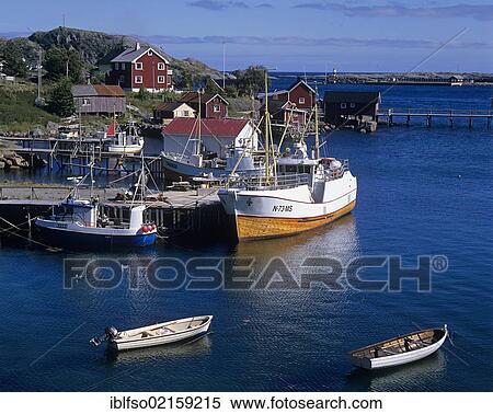 Fishing boats in the harbour of Sakrisøya, Moskenesøya Island, Lofoten Islands, Norway, Scandinavia, Europe View Large Photo Image Stock Photography - Fishing boats in the harbour of Sakrisøya, Moskenesøya Island, Lofoten Islands, Norway, Scandinavia, Europe. Fotosearch