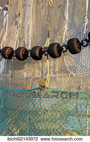 Fishing net from a shrimp cutter, Greetsiel, East Frisia, Lower Saxony, Germany, Europe View Large Photo Image Stock Image - Fishing net from a shrimp cutter, Greetsiel, East Frisia, Lower Saxony, Germany, Europe. Fotosearch