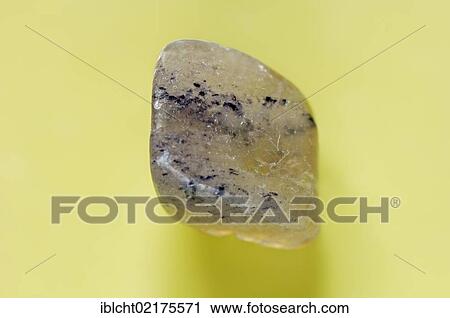 Stock Image - Fluorite or fluorspar, charmstone, semi-precious stone. Fotosearch