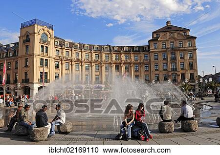 Fountain at Karlsplatz or Stachus square, Munich, Bavaria, Germany, PublicGround, Europe View Large Photo Image Stock Image - Fountain at Karlsplatz or Stachus square, Munich, Bavaria, Germany, PublicGround, Europe. Fotosearch