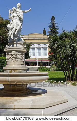Fountain, Opatija, Istria, Croatia, Europe View Large Photo Image Stock Photo - Fountain, Opatija, Istria, Croatia, Europe. Fotosearch