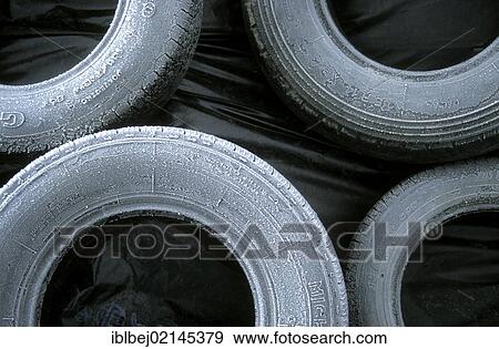 Frozen tires View Large Photo Image Stock Photo - Frozen tires. Fotosearch