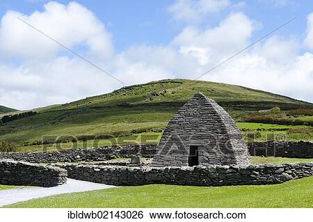 Gallarus Oratory, stone church, 6th to 8th Century, Dingle Penisula, County Kerry, Ireland, Europe View Large Photo Image Stock Photograph - Gallarus Oratory, stone church, 6th to 8th Century, Dingle Penisula, County Kerry, Ireland, Europe. Fotosearch