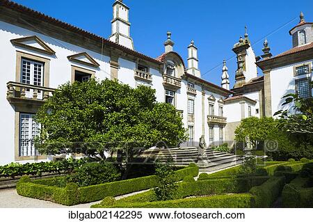 Gardens of Casa de Mateus, Mateus Palace, Mateus, Tras-Os-Montes, Portugal, Europe View Large Photo Image Stock Photography - Gardens of Casa de Mateus, Mateus Palace, Mateus, Tras-Os-Montes, Portugal, Europe. Fotosearch
