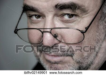 Good-humored senior, portrait View Large Photo Image Stock Image - Good-humored senior, portrait. Fotosearch