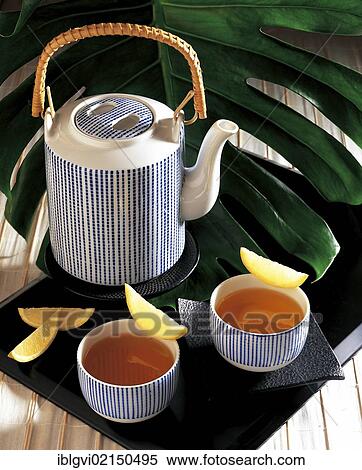 Green tea punch, green tea, white wine, white rum, Japan, Asia View Large Photo Image Stock Photography - Green tea punch, green tea, white wine, white rum, Japan, Asia. Fotosearch