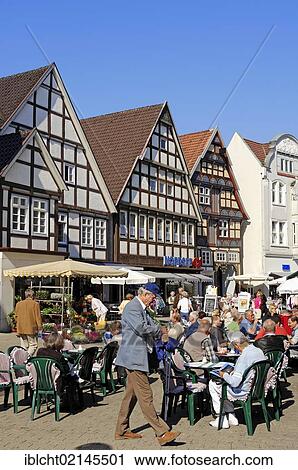 Guests in pavement cafe, Bad Salzuflen, North Rhine-Westphalia, Germany, Europe View Large Photo Image Stock Image - Guests in pavement cafe, Bad Salzuflen, North Rhine-Westphalia, Germany, Europe. Fotosearch
