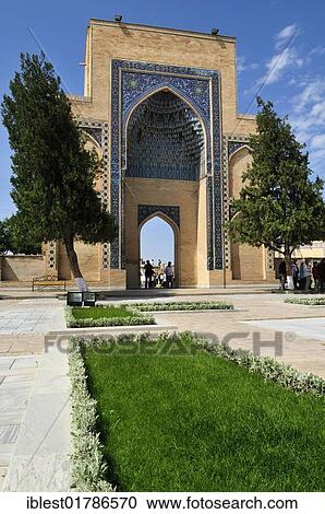 Gur Emir, Gur-Amir, Guri Amir mausoleum, tomb of Timur, Temur, Tamerlane, Samarkand, Silk Road, Uzbekistan, Central Asia, Asia View Large Photo Image Stock Image - Gur Emir, Gur-Amir, Guri Amir mausoleum, tomb of Timur, Temur, Tamerlane, Samarkand, Silk Road, Uzbekistan, Central Asia, Asia. Fotosearch
