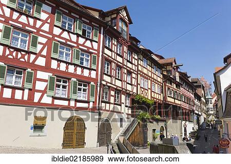 Half-timbered houses, Oberstadt distrct, Meersburg, Baden-Wuerttemberg, southern Germany, Germany, Europe View Large Photo Image Stock Photo - Half-timbered houses, Oberstadt distrct, Meersburg, Baden-Wuerttemberg, southern Germany, Germany, Europe. Fotosearch