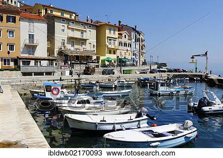 Harbour, Moscenicka Draga, Istria, Croatia, Europe View Large Photo Image Stock Image - Harbour, Moscenicka Draga, Istria, Croatia, Europe. Fotosearch