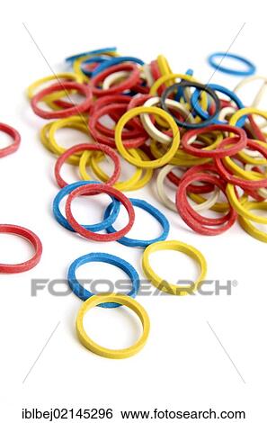 Heap of small multicolored rubber bands View Large Photo Image Stock Photograph - Heap of small multicolored rubber bands. Fotosearch