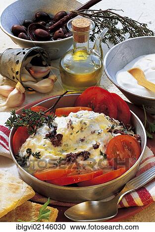 Herb sheep cheese cream with yogurt, olives and garlic, Turkey, Asia View Large Photo Image Stock Image - Herb sheep cheese cream with yogurt, olives and garlic, Turkey, Asia. Fotosearch