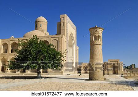 Historic Chor Bakr memorial complex, Sumitan near Bukhara, Buchara, Silk Road, Uzbekistan, Central Asia, Asia View Large Photo Image Stock Photo - Historic Chor Bakr memorial complex, Sumitan near Bukhara, Buchara, Silk Road, Uzbekistan, Central Asia, Asia. Fotosearch